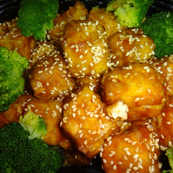 Order CE2. Sesame Chicken food online from Great Wok store, Charlotte on bringmethat.com