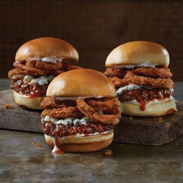 Order Buffalo Blue Sliders food online from Apps All Around store, Panama City on bringmethat.com