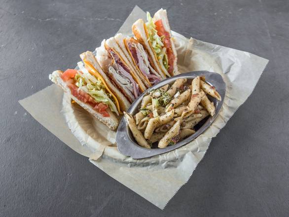 Order Classic Club Sandwich food online from Friends American Grill store, Jefferson on bringmethat.com