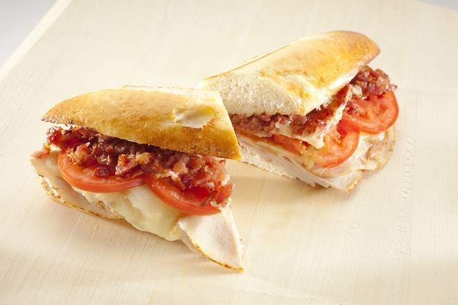 Order Turkey and Bacon Sandwich food online from Abby's Legendary Pizza store, Wenatchee on bringmethat.com