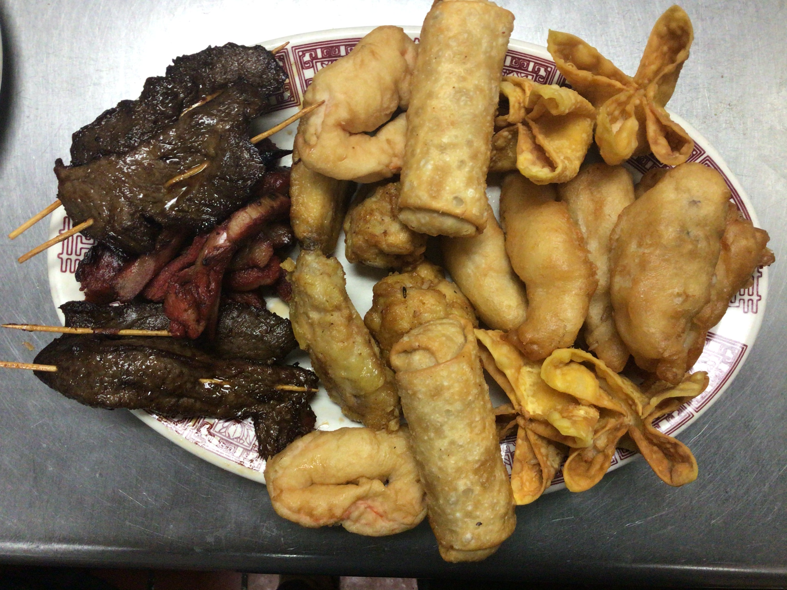 Order 13.  Pu Pu Platter for 2 food online from China Buffet store, Methuen on bringmethat.com