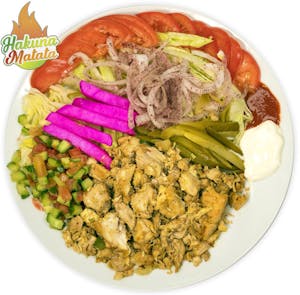 Order Chicken Over Salad food online from Hakuna Matata store, Oak Lawn on bringmethat.com