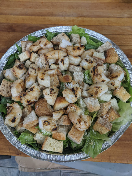 Order Caesar Salad with Shrimp food online from Ace pizzeria store, Glendale on bringmethat.com