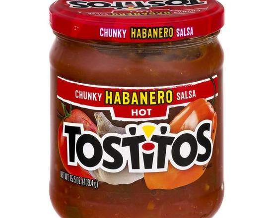Order Tostitos Chunky Habanero Hot Salsa 15.5 Oz food online from Pit Stop Liquor Mart store, El Monte on bringmethat.com