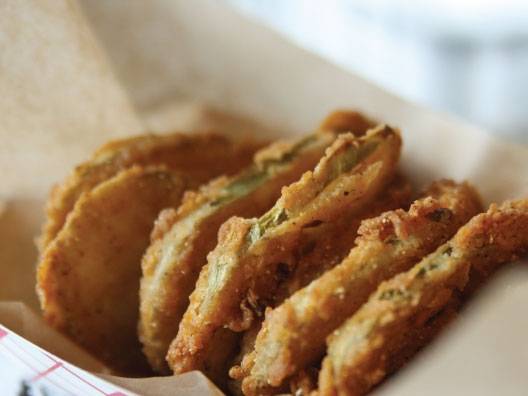 Order Fried Pickles food online from Grindhouse Killer Burgers store, Athens on bringmethat.com
