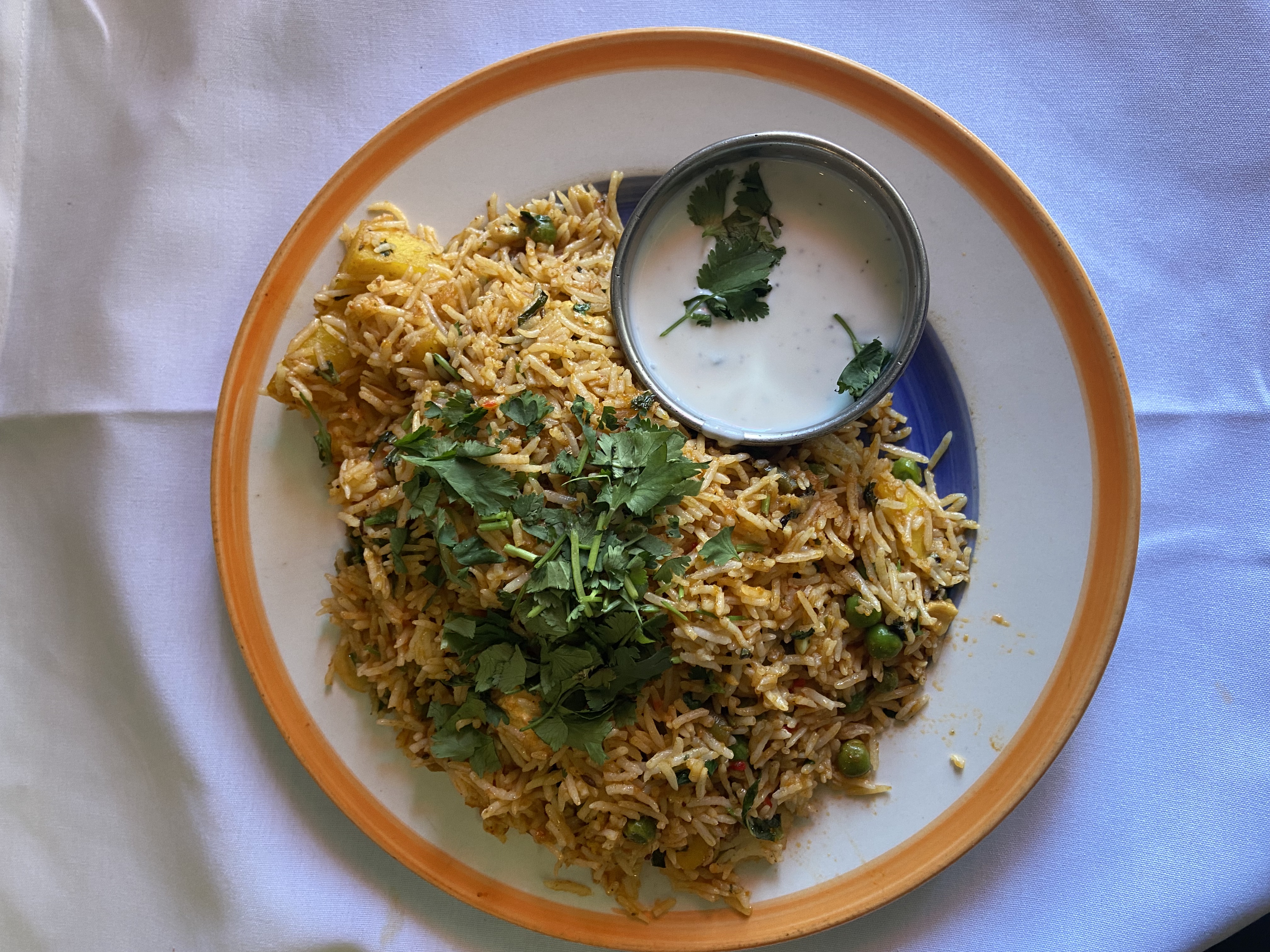 Order Sabji Biryani food online from The Dhaba store, Tempe on bringmethat.com