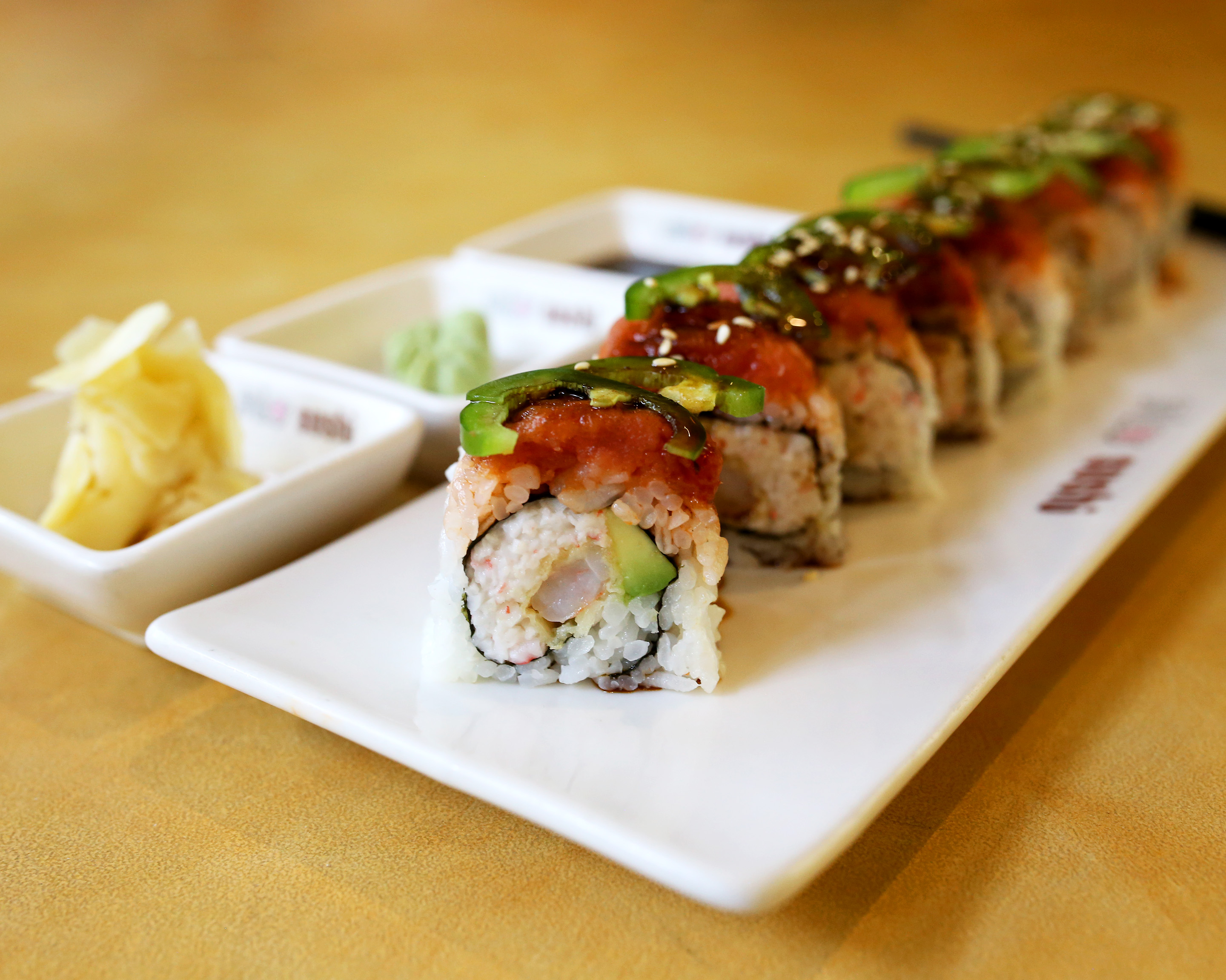 Order Mt. St. Helen Roll food online from Mio Sushi store, Beaverton on bringmethat.com