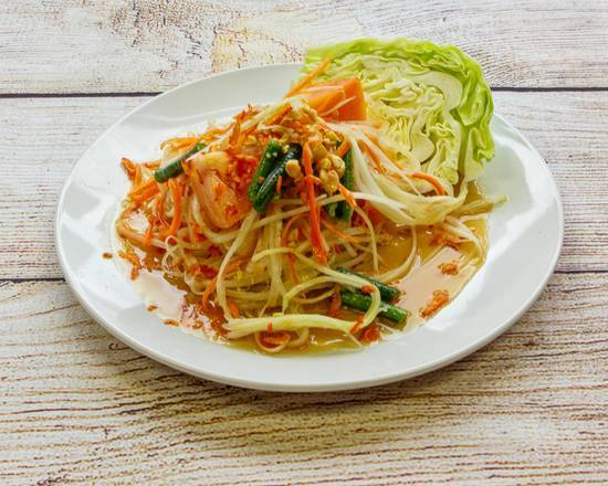 Order Thai Papaya Salad food online from Pad Thai Bistro store, Glendale on bringmethat.com