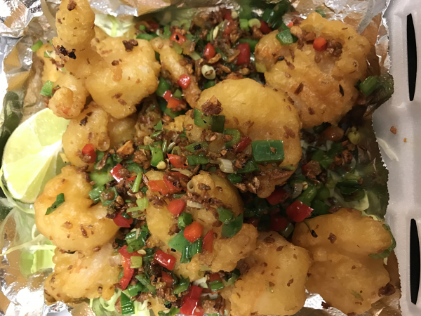 Order Large Salt and Pepper Shrimp food online from XO Chinese Food store, Las Vegas on bringmethat.com