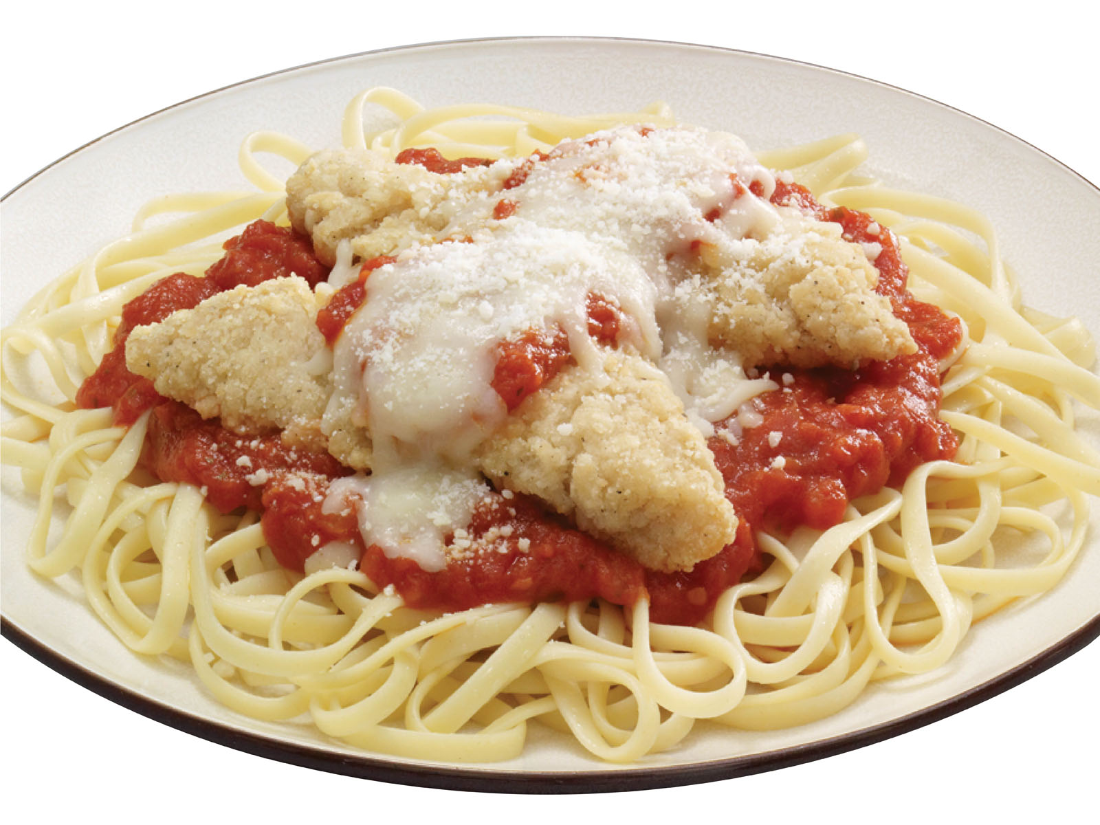 Order Chicken Parmesan Pasta food online from Vocelli Pizza store, Mount Airy on bringmethat.com