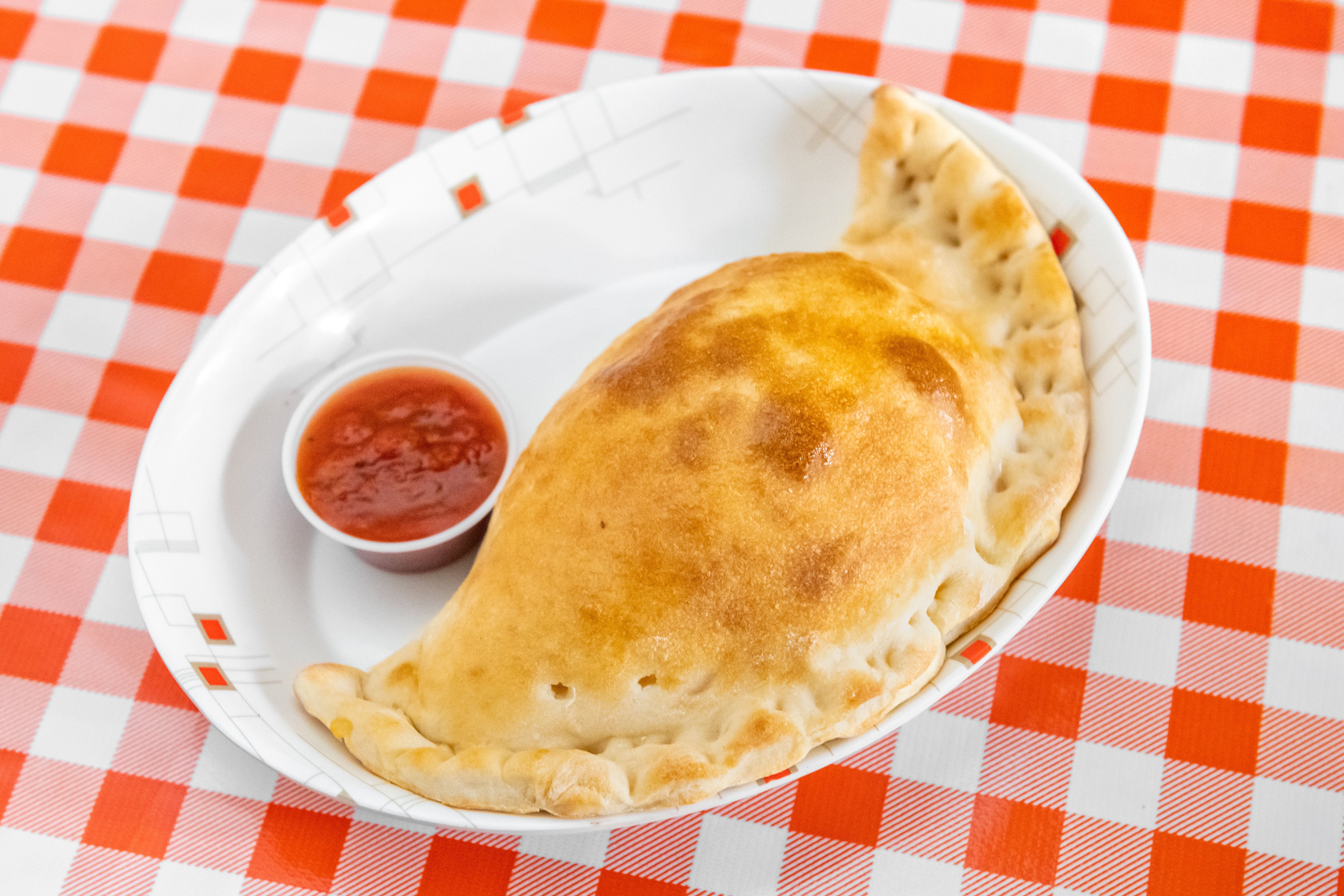 Order Cheese Calzone - Calzone food online from Spicy Pizza store, Sunnyside on bringmethat.com