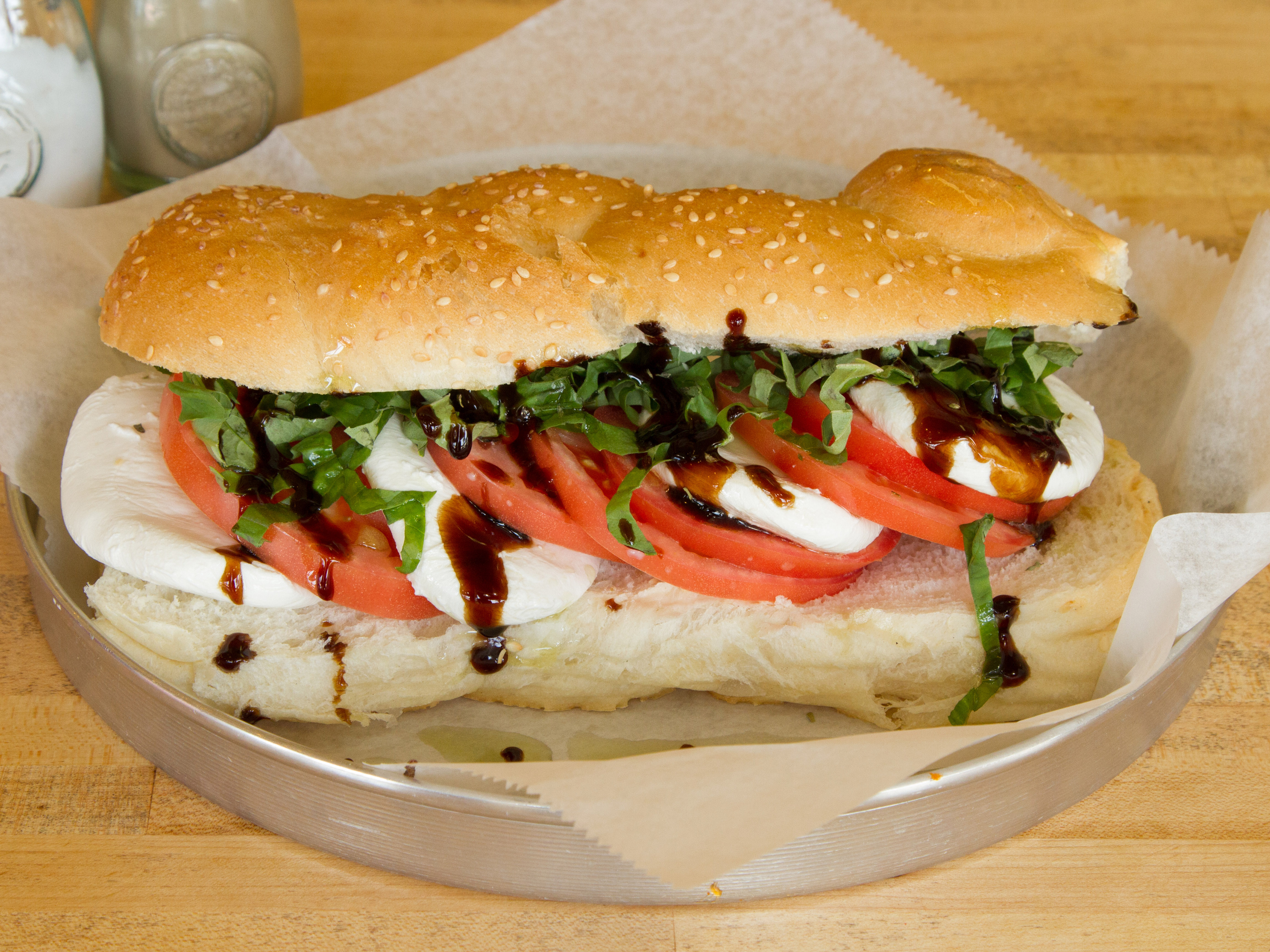 Order Sicilian Sandwich food online from The Real Deal Deli store, West Roxbury on bringmethat.com