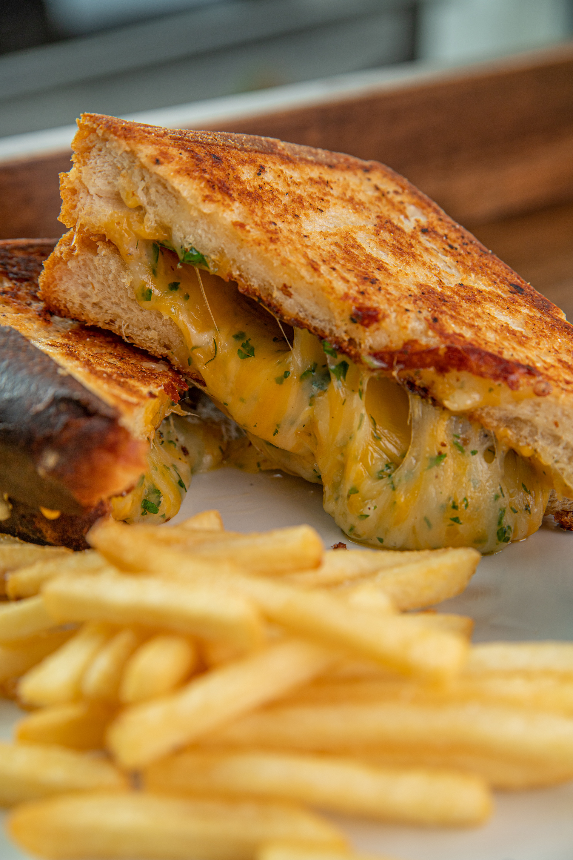 Order Herbed Grilled Cheese food online from Blue Bean Cafe store, Smithtown on bringmethat.com