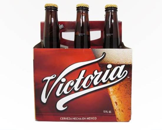 Order Victoria Mexican Lager 6 pk Bottles food online from Pit Stop Liquor Mart store, El Monte on bringmethat.com