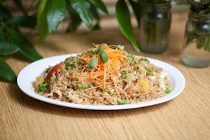 Order 20. Pineapple Fried Rice food online from Thai Wok-In & Go store, Dallas on bringmethat.com