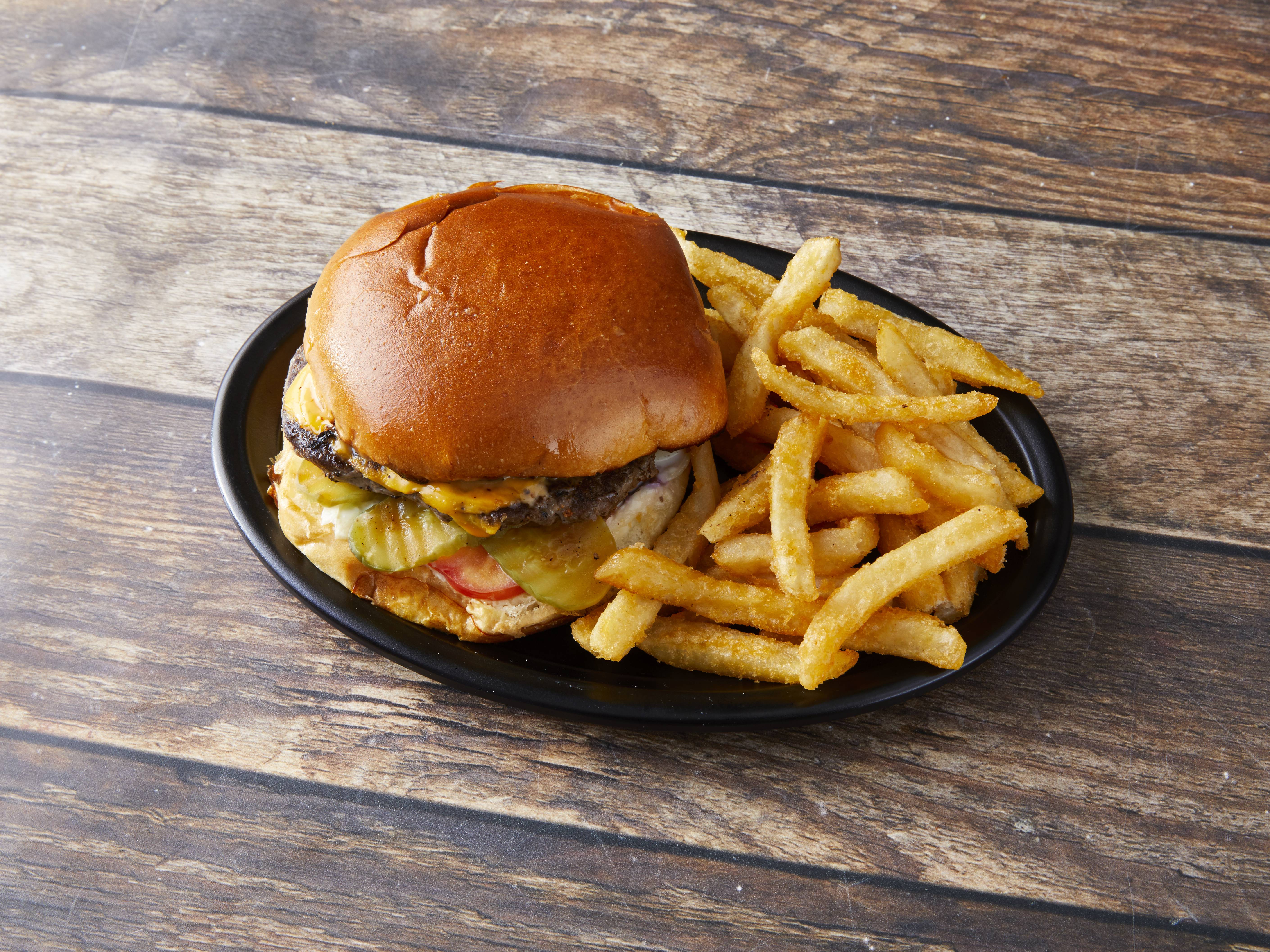 Order Cheeseburger food online from Ananas Cafe store, Dearborn Heights on bringmethat.com