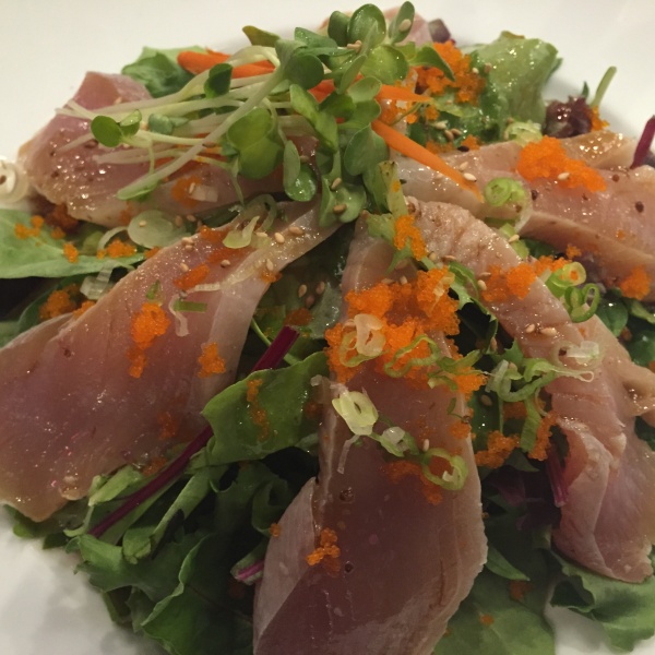 Order Albacore Salad food online from Dono Sushi Cafe store, Chino on bringmethat.com