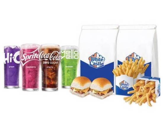 Order FAMILY CRAVE MEAL 4720 - 6400 food online from White Castle store, Eatontown on bringmethat.com