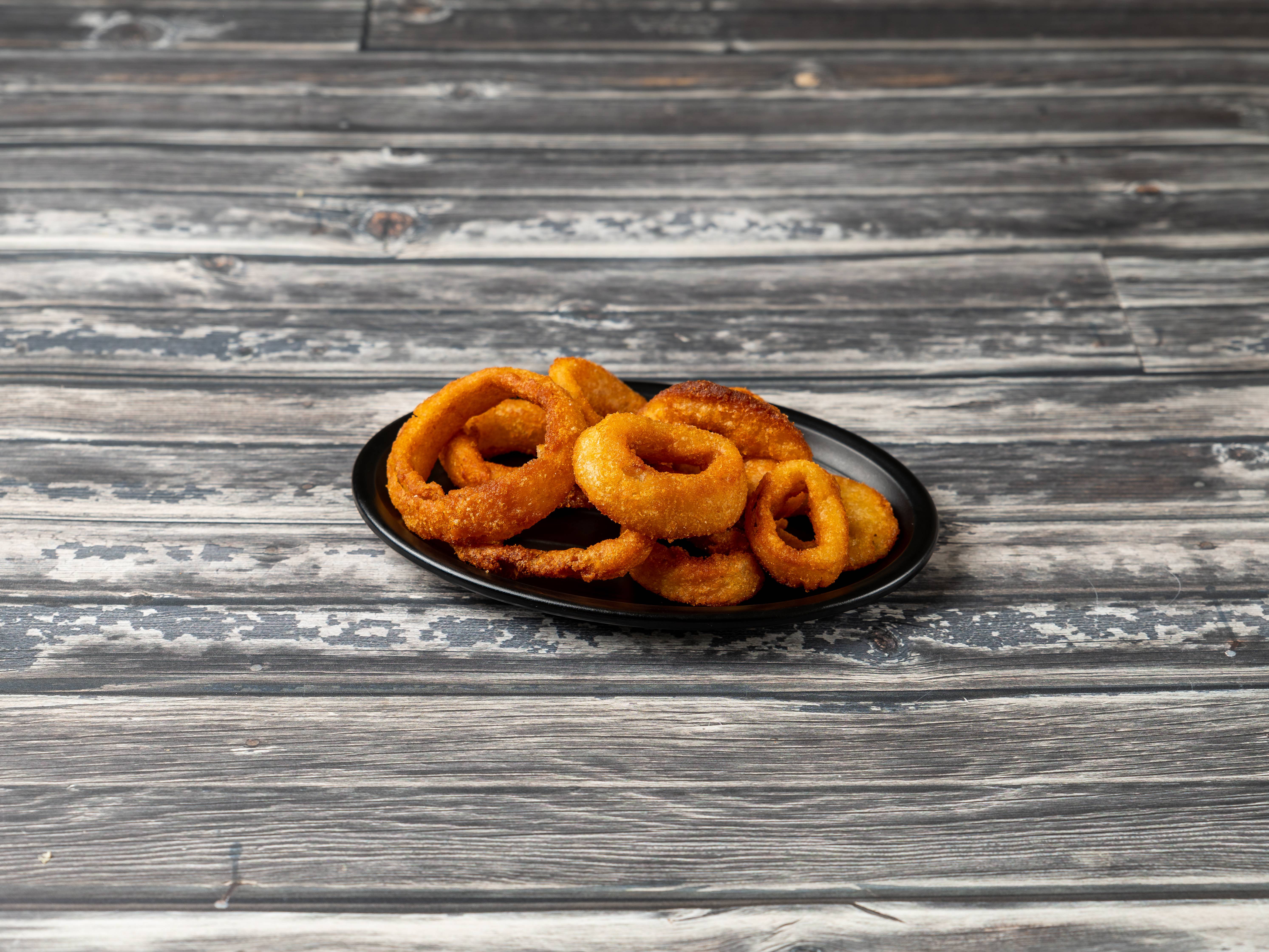 Order Beer Battered Onion Rings food online from Angelo's Pizzeria store, Pittsburgh on bringmethat.com