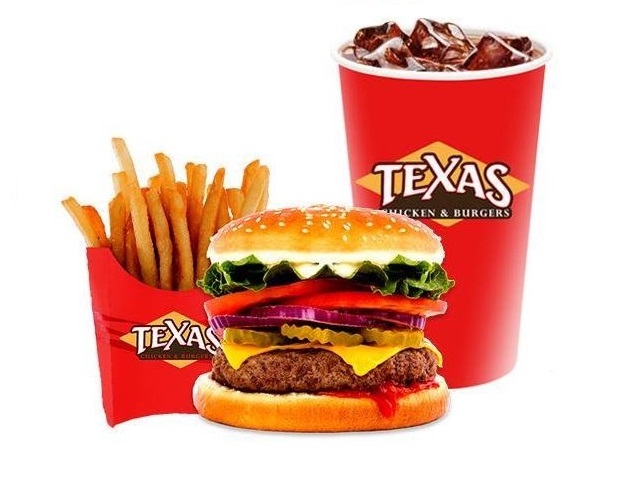 Order Cheeseburger Combo food online from Texas Chicken & Burgers store, Bronx on bringmethat.com