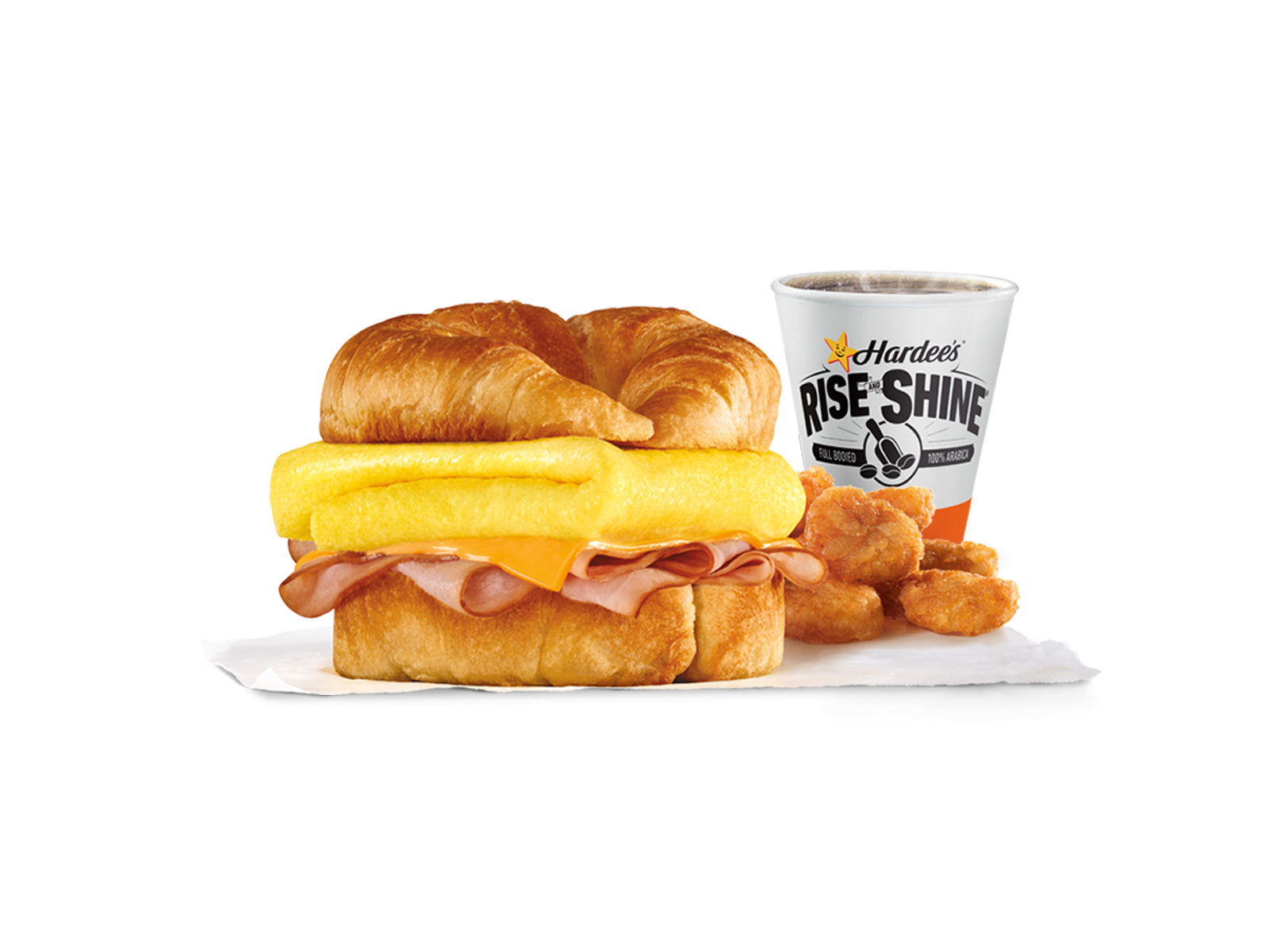 Order Sunrise Croissant Combo food online from Hardee's store, Cape Girardeau on bringmethat.com