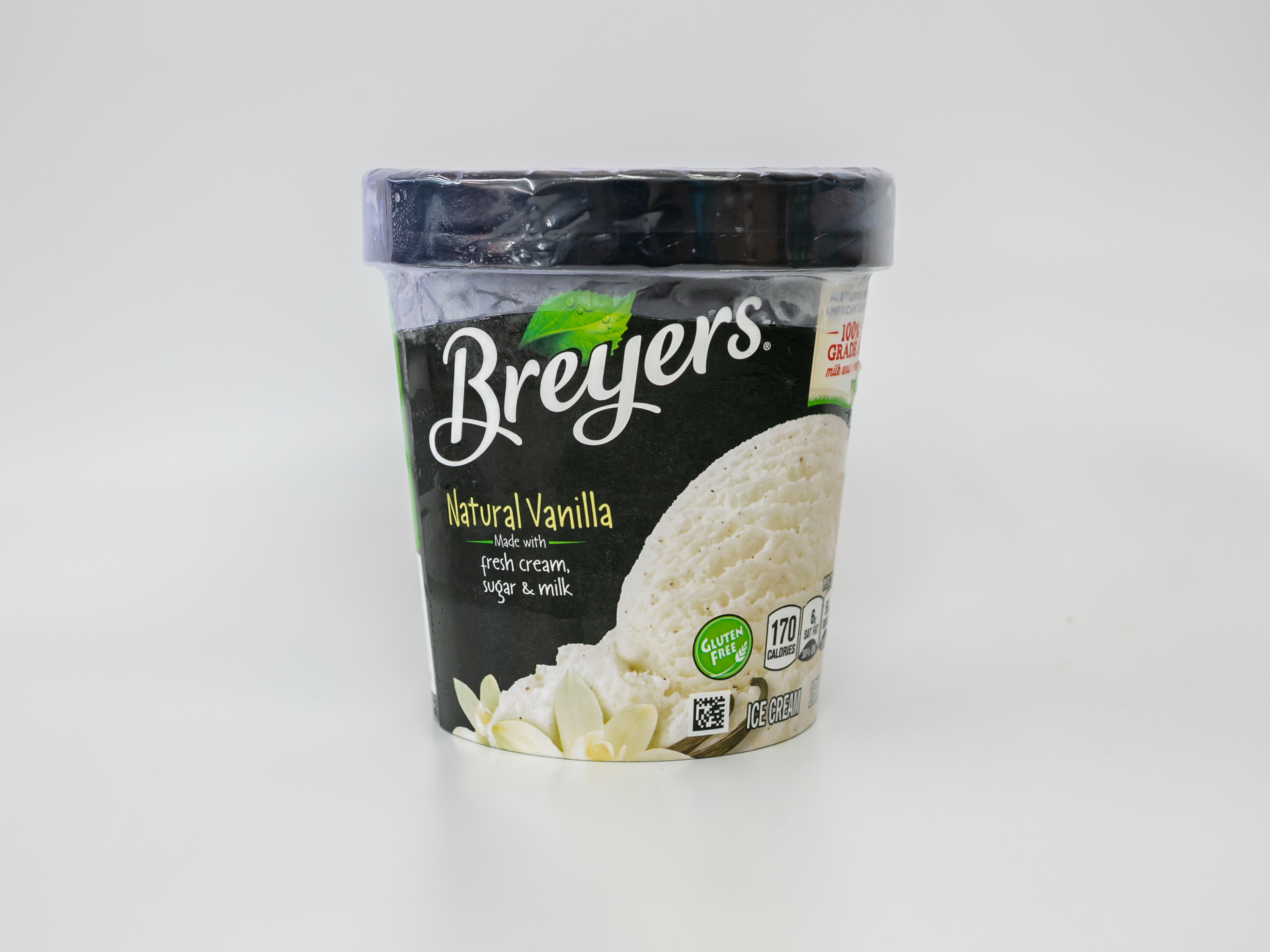Order 8. Natural Vanilla Breyer's Ice Cream food online from Walnut Express store, Dalton on bringmethat.com