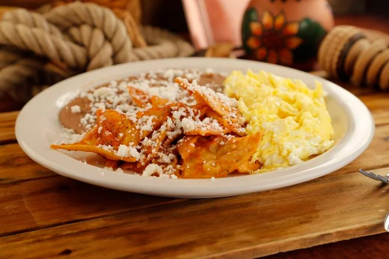 Order Chilaquiles food online from Mexico Lindo store, Rancho Cucamonga on bringmethat.com