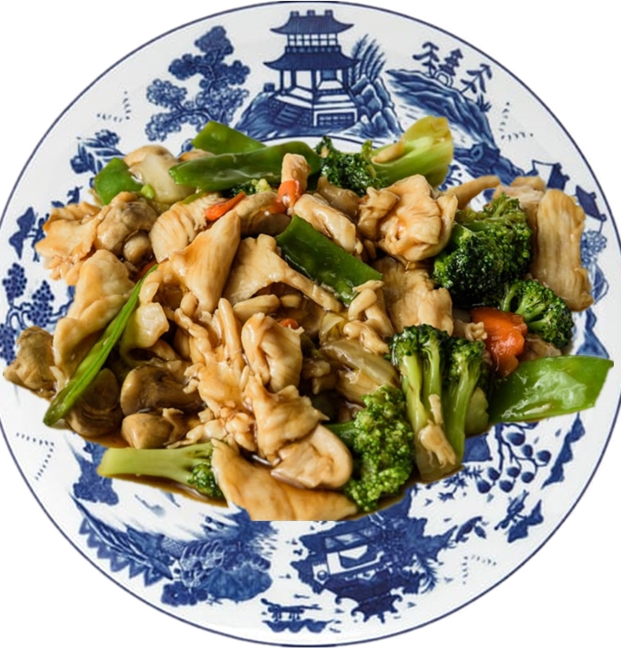 Order Chicken with Mixed Vegetable杂菜鸡 food online from Oriental Kitchen store, Philadelphia on bringmethat.com