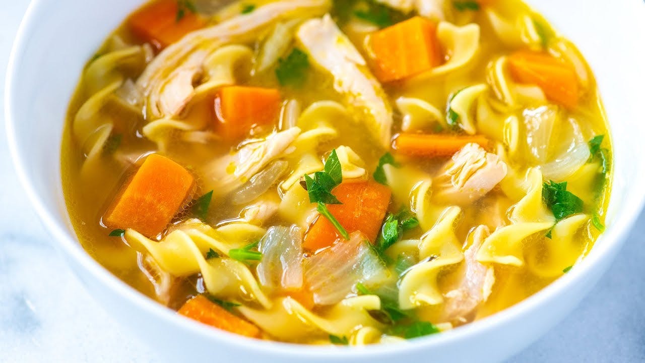 Order Chicken Noodle Soup - Bowl food online from Grubhub Tailgate Ft New York Pizza Depot store, Ann Arbor on bringmethat.com
