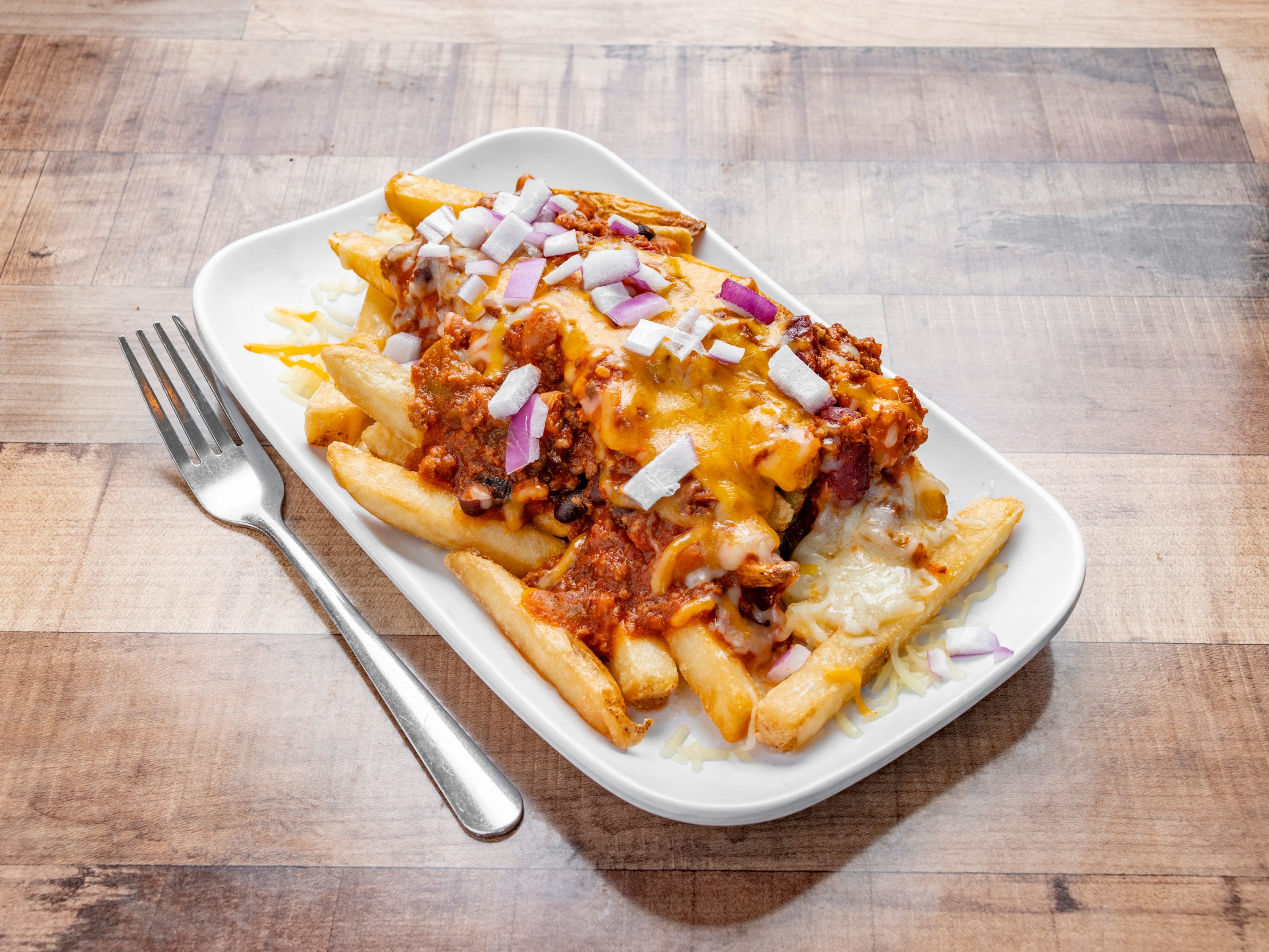 Order Chili Cheese Fries food online from Harbor House Cafe - store, Oceanside on bringmethat.com