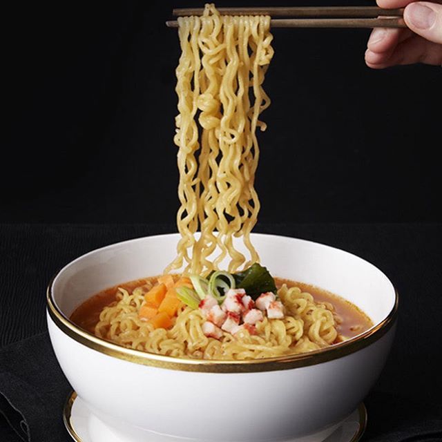 Order K11. Spicy Korean Ramen Noodle food online from Grammy Karaoke Korean Bbq store, Virginia Beach on bringmethat.com
