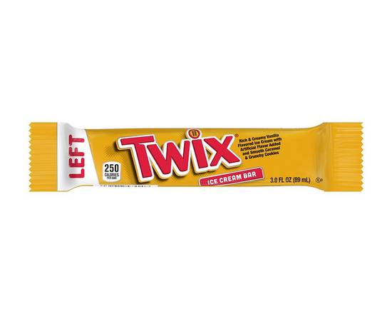 Order Twix Ice Cream Bar 3.1oz food online from Extra Mile 2038 store, Dana Point on bringmethat.com