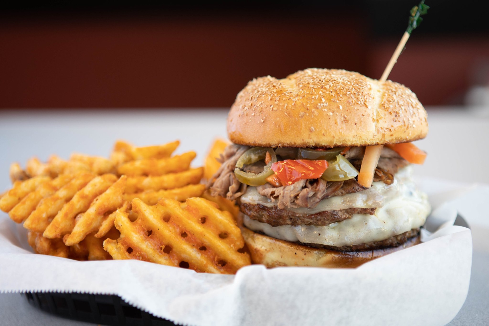 Order Atomic Burger food online from Aj store, West Lafayette on bringmethat.com