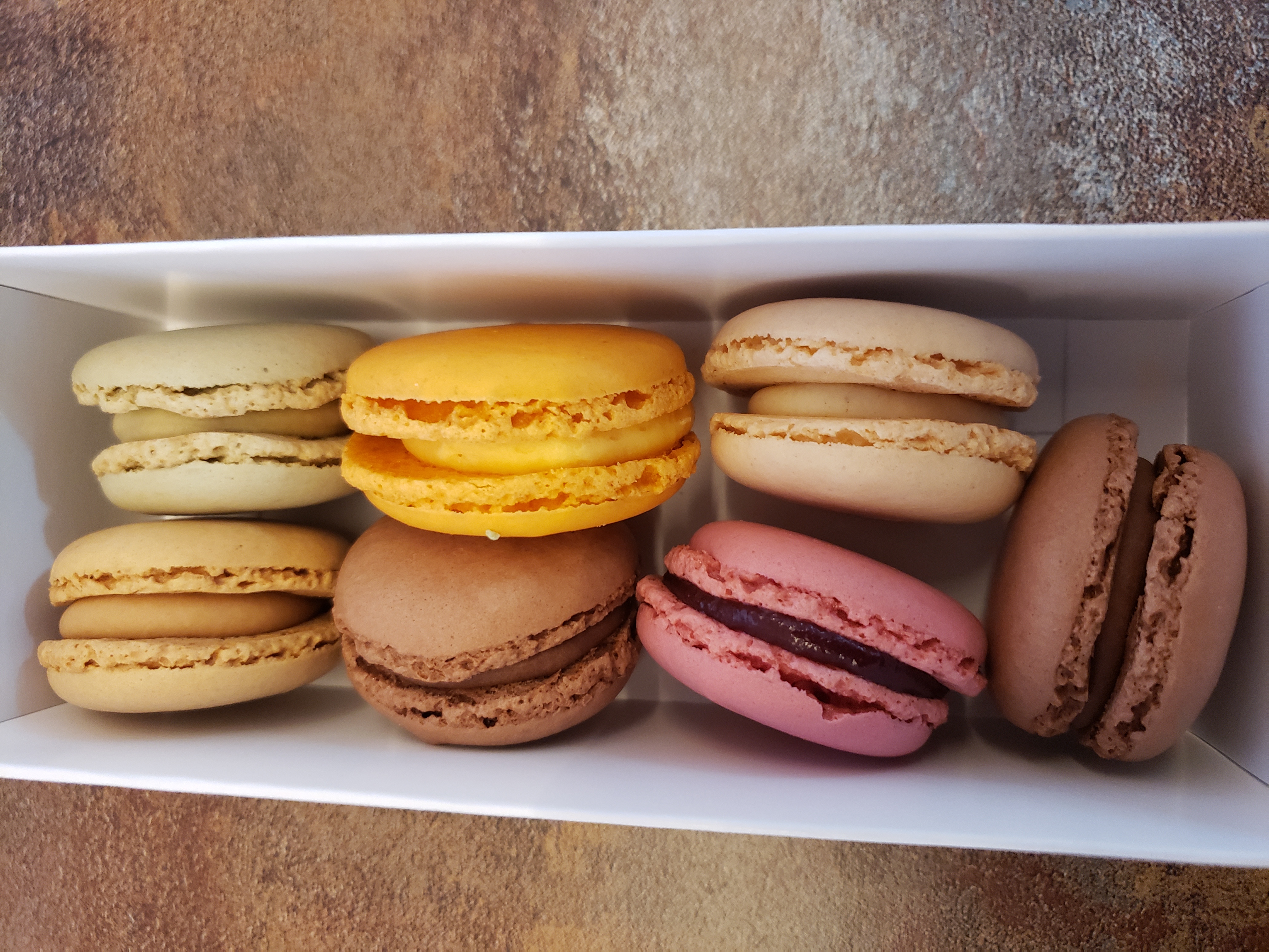 Order French Macarons food online from La Bakery store, Carson City on bringmethat.com