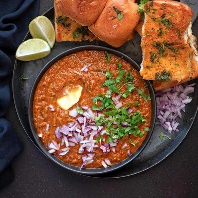 Order Pav Baji food online from Peacock Indian Cuisine store, Plano on bringmethat.com
