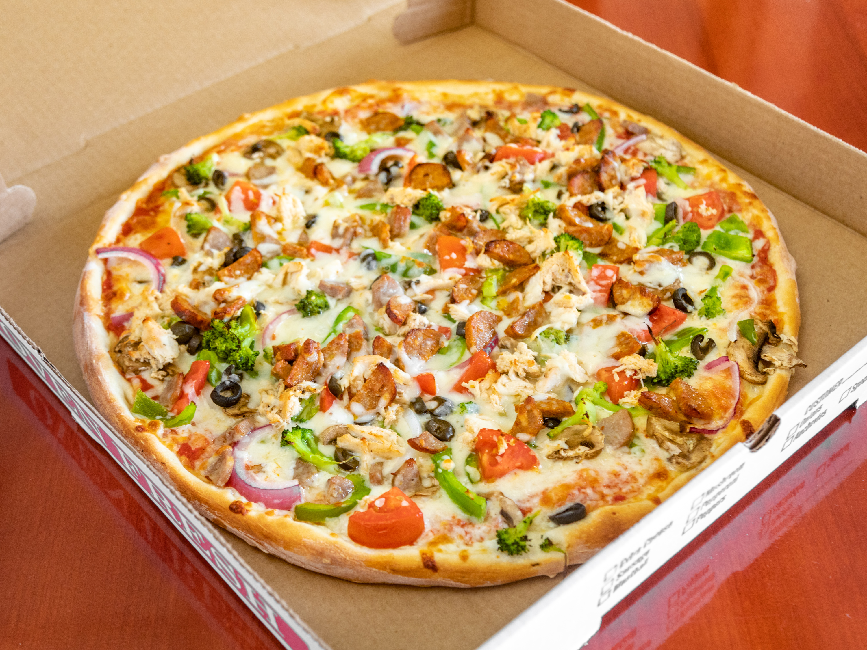 Order Combo Pizza food online from Millie's Kitchen store, Westfield on bringmethat.com