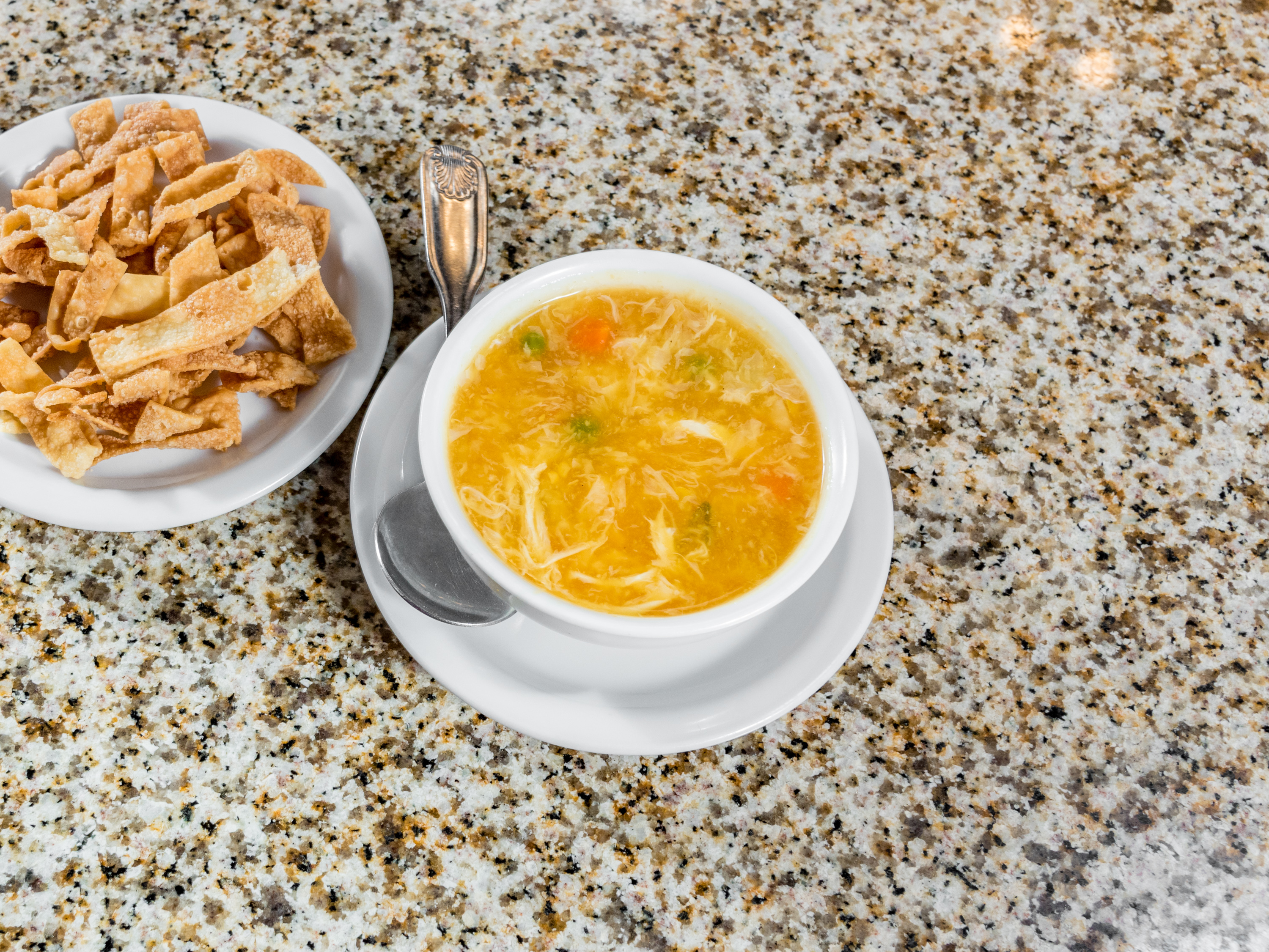 Order 1. Egg Drop Soup food online from Lulu Kitchen store, Albuquerque on bringmethat.com