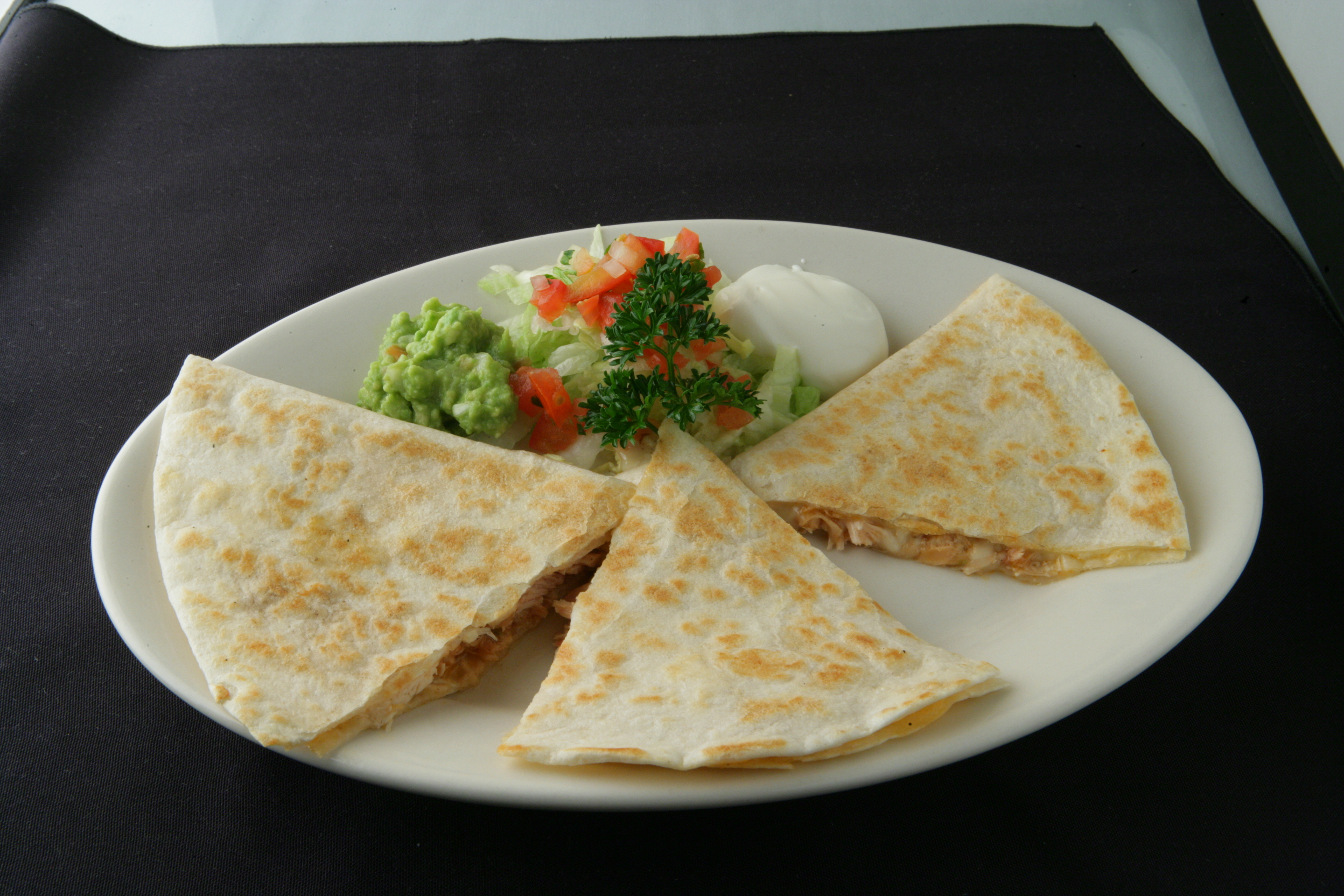 Order #124A. Quesadilla food online from Chapala Mexican Restaurant store, Brentwood on bringmethat.com
