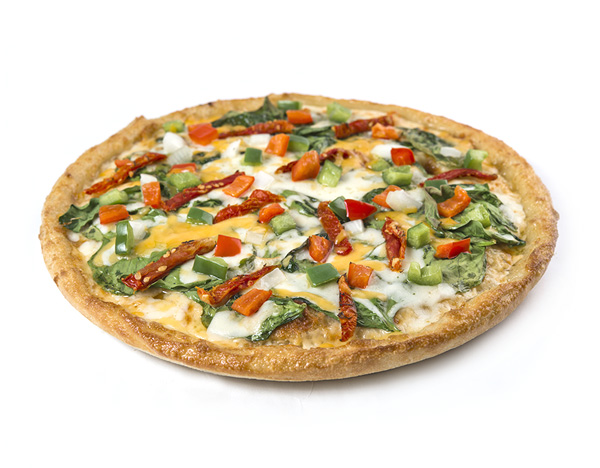 Order Pesto Veggie Specialty Pizza food online from Sarpino's Pizzeria store, Northbrook on bringmethat.com