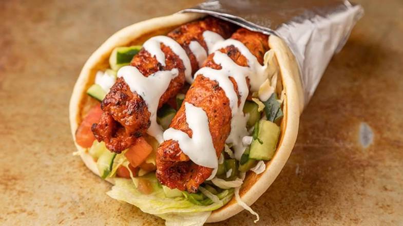 Order Kofta Kabab Gyro food online from Naz's Halal Food To Go store, Brentwood on bringmethat.com