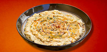 Order Hummus food online from CAFE RICE AND KABOB store, Sterling on bringmethat.com