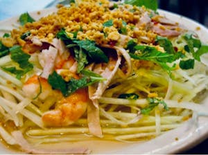 Order 12B. Goi Du Du Tom Thit food online from Van Loi Ii store, Greensboro on bringmethat.com