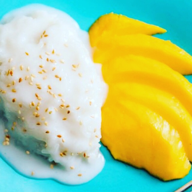 Order Mango with Sticky Rice food online from Thai Jasmine To Go store, Point Pleasant Beach on bringmethat.com