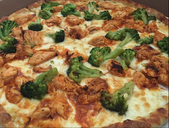 Order Chicken Alfredo Pizza food online from Village Pizza House store, Brookline on bringmethat.com