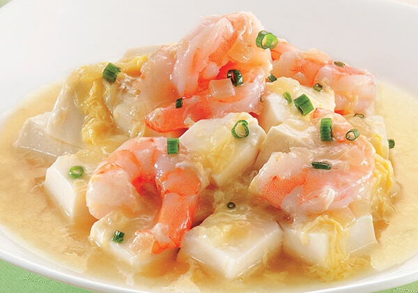 Order Shrimp Tofu虾仁豆腐煲 food online from Frice store, Riverside on bringmethat.com