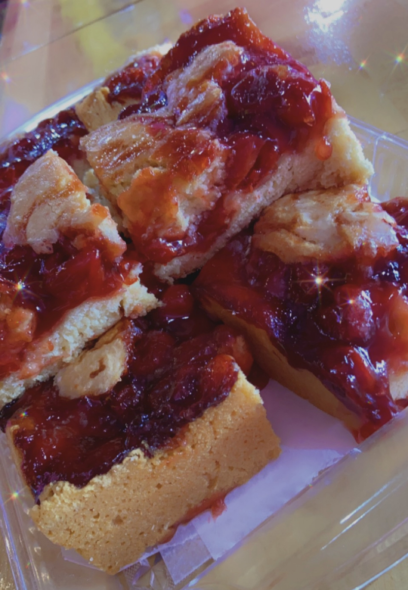 Order Cherry Cheesecake pie bars  food online from Busy Boss Bakery store, Cleveland on bringmethat.com