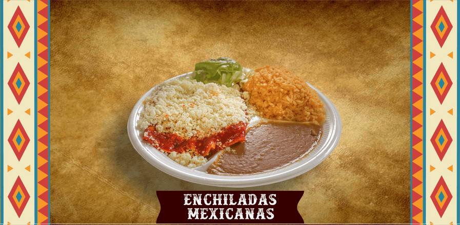 Order Enchiladas Mexicanas food online from El Venado store, Laredo on bringmethat.com