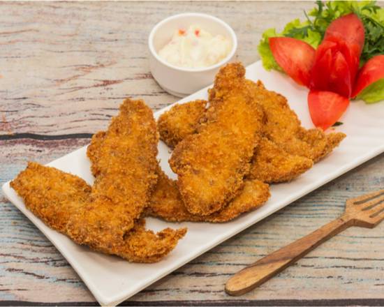 Order Hot Chicken Tenders food online from Charlie Chicken Wings store, Nashville-Davidson on bringmethat.com