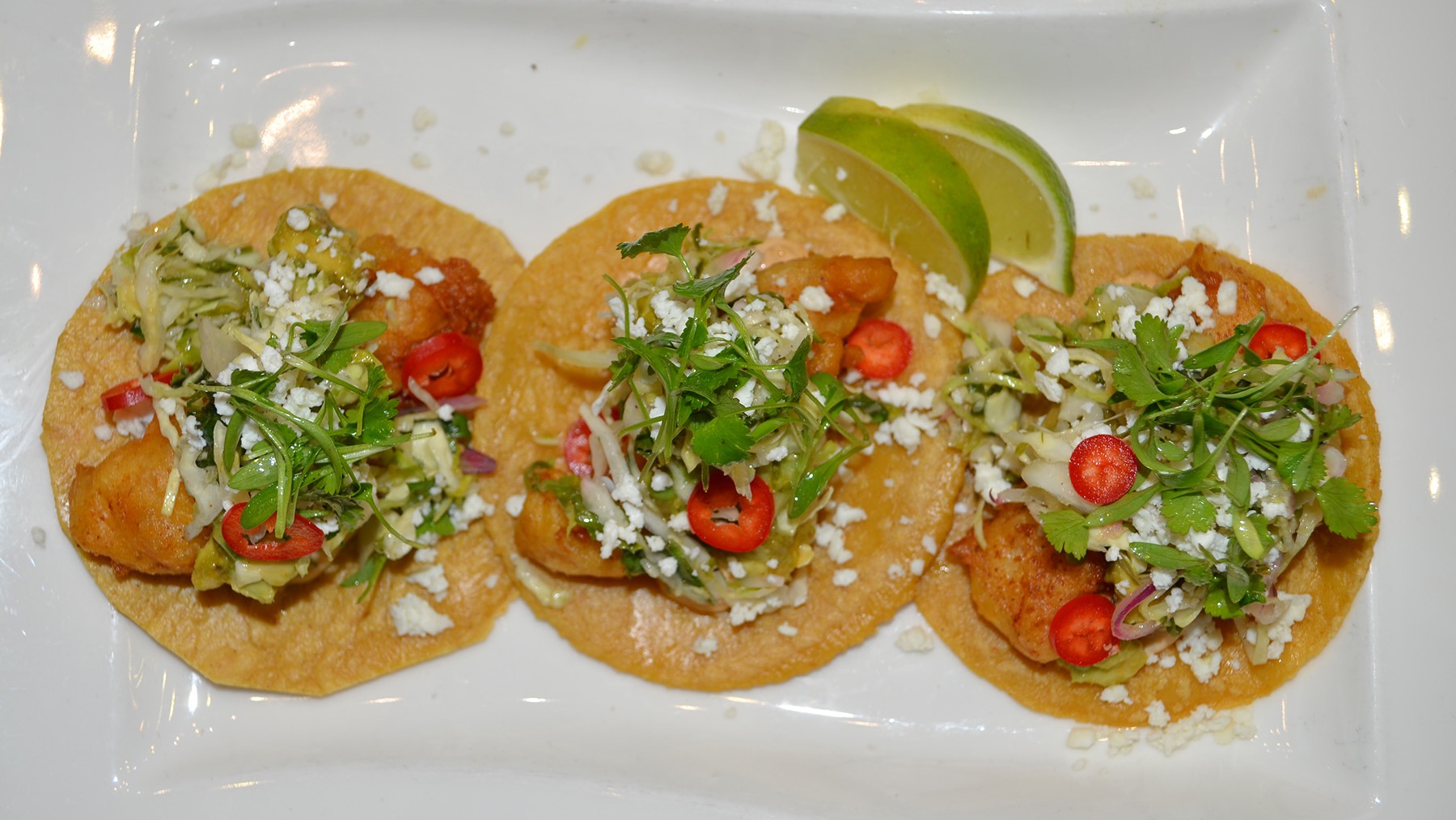 Order Baja Sur Fish Tacos food online from Panama Joe store, Long Beach on bringmethat.com