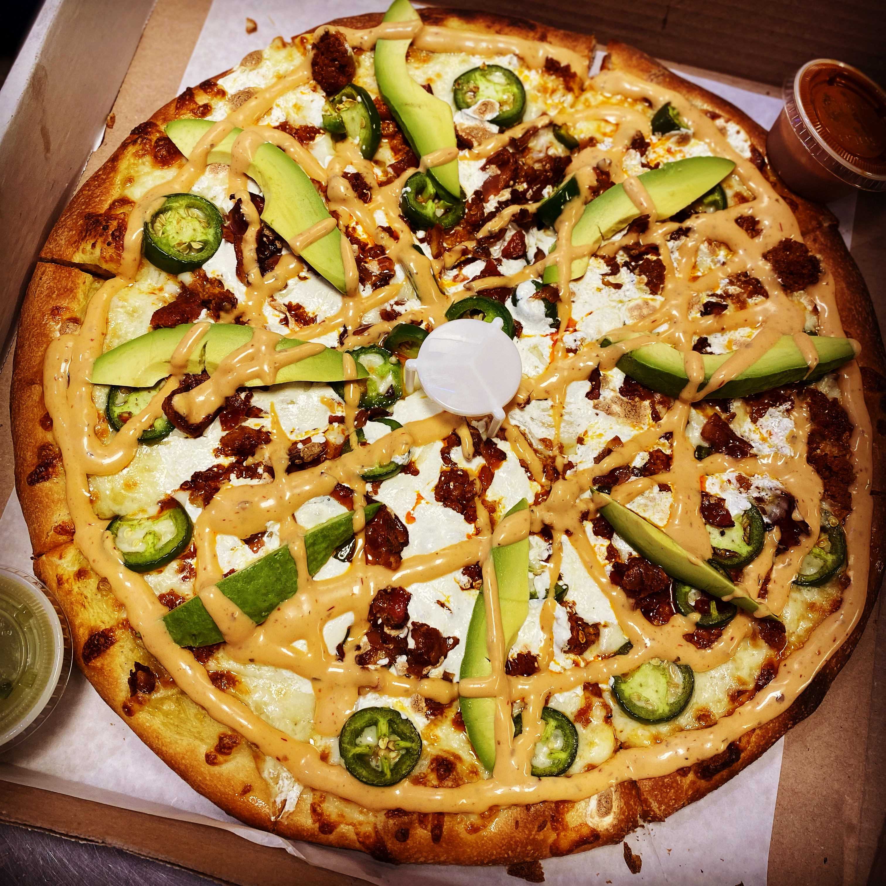 Order El Rey Pizza food online from Chiquita Pizzeria store, Philadelphia on bringmethat.com
